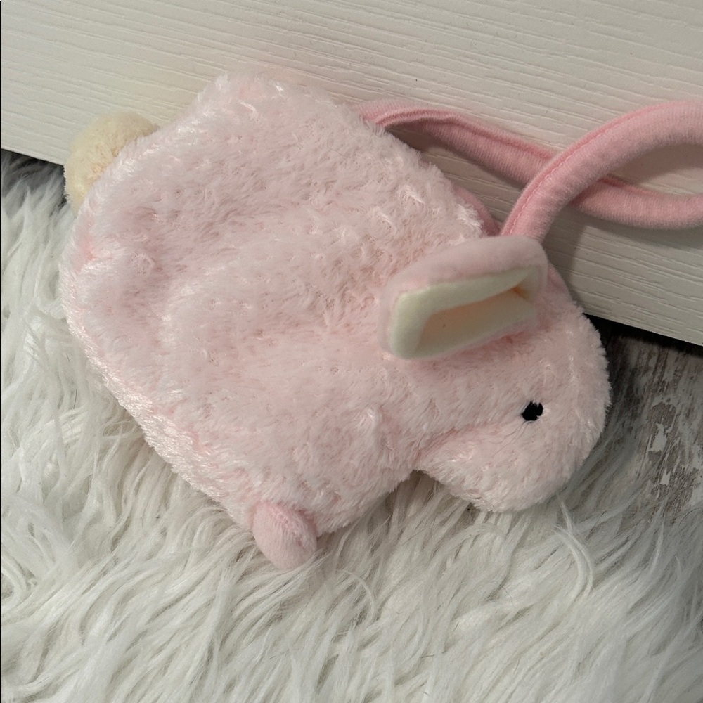 NORTH AMERICAN BEAR CO. Pink Plush Bunny Bag - Picture 7 of 7